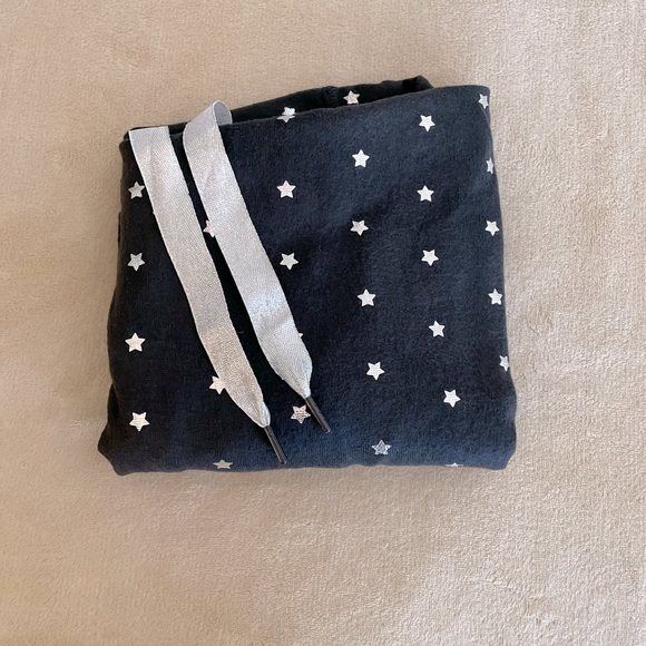 Rowa Hooded Oversized Star Cropped Sweater - Size S - Picture 12 of 13